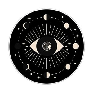 Magic Circle Space Sun Moon Stars All Knowing Eye All Seeing PopSockets Swappable PopGrip