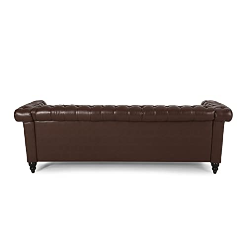 Christopher Knight Home Parkhurst Sofas, Dark Brown