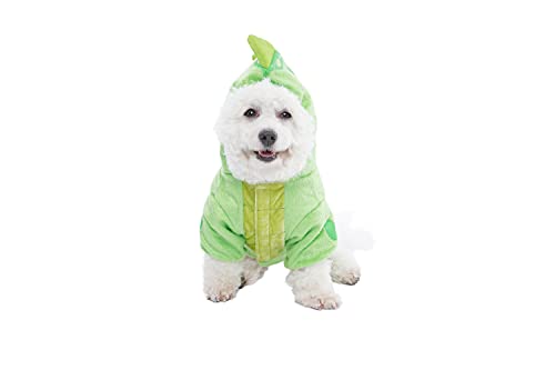 Spooktacular Creations Dinosaur Hoodie Pet Costume for Cat and Dog Halloween Dress Up Party and Pet Cosplay (Medium)