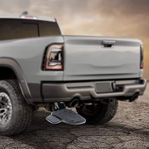 Jofynzo Rear Corner Bed Step Retractable Bumper Side Step for Ram 2500 3500 2019 2020 2021 Replace 82215842AH 82215842AD 82215842AE 82215842AC