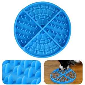 Dog Lick Treat mat Dog Slow Feeder Dog Licking Mat Pet Calming Mat Anxiety Relief Dog Cat Training Lick Wet Food Mat Perfect for Food Mat for Dogs