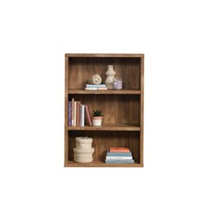 Sauder 3-Shelf Bookcase, Sindoori Mango Finish