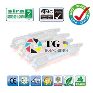 6-Pack TG Imaging Replacement for 2660dn Toner Cartridge C2660dn 3B/C/Y/M Color Set for use in Dell C2660 C2660dn C2665dnf Toner Printer