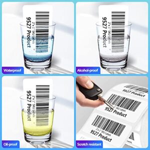 9527 Product 2" x 1" Sticker Labels Direct Thermal Labels 1000 Labels Per Roll