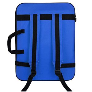 A3 Art Portfolio Case Drawing Board Bag for Kids Portable Waterproof Art Carry Backpack for Painting Sketch Artist Student Storage Tote Bag for Palette Paints Brushes Pencils