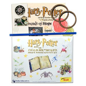 Harry Potter Mini Preschool Backpack Set ~ 4 Pc Bundle With Deluxe 11" Hogwarts School Bag for Kids, Toddlers, Harry Potter Magic Kit, Stickers, and More (Harry Potter School Supplies)