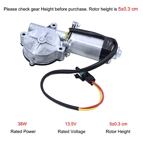 MOCW 300-1406 RV Step Motor Entry Step Motor Replacement Fit for RV Coach Motorhome & Transport Vehicles Replace OE # 369506 1820124 SP-1636669 Motor