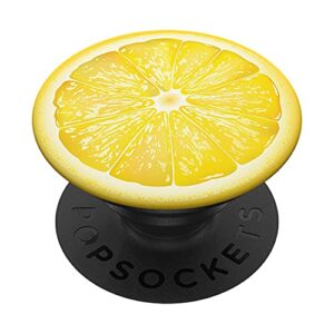 lemon pop socket for phone cute popsockets yellow lemon popsockets swappable popgrip