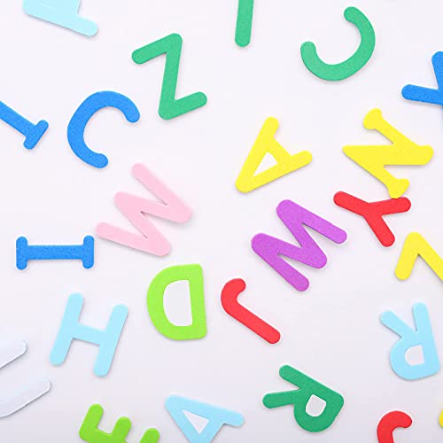 1050Pcs Foam Stickers, Self Adhesive Sticky Letter Sticker for Kids DIY Craft（1.1x0.9in）