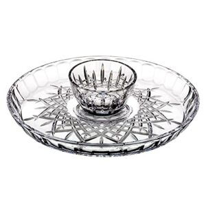 marquis by waterford markham chip & dip server, 12.5"