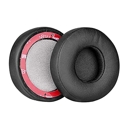 EP Earpads Replacement Protein Leather Memory Foam Ear Cushion Cover Compatible with Beats Ep Wired On-Ear Headphones (Black)