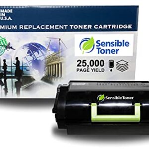 Sensible Toner, Lexmark 521H, 52D1H00, Compatible Toner Cartridge for Lexmark MS810n MS710 MS711 MS810 MS810n MS810dn MS811 MS811dn MS812, 25,000 Pages, Made in The USA