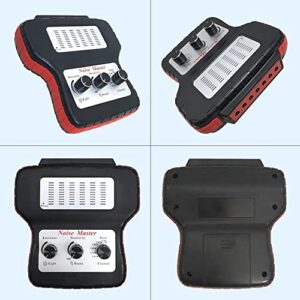 Chassis Ear Automotive Engine Noise Finder Tool, 6 Channel Chassis Ears Sound Detector Identify the Troubling Engine Noises (Over-Ear Headphones)