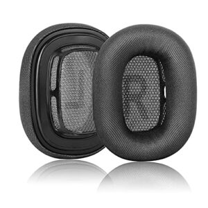 JARMOR Replacement Memory Foam & Mesh Fabric Ear Cushion Pads Cover for Apple AirPods Max Headphone ONLY (Space Gray)