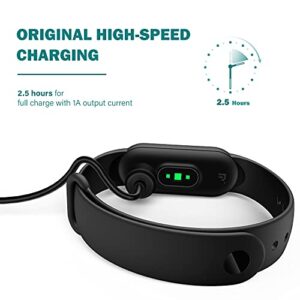 TUSITA Magnetic Charger Compatible with Xiaomi Mi Band 5 6 7 | Amazfit Band 5-1M,2-Pack