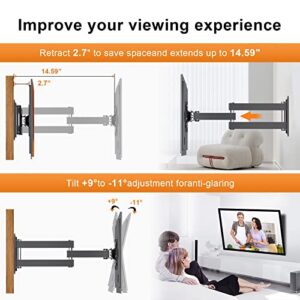 TV Wall Mount, Bracket for Most 13-30 inch LED, LCD Monitor and Plasma TVs, Max VESA 100x100mm by XINLEI (MA1330)