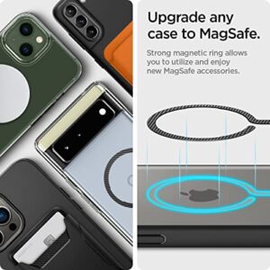 Spigen OneTap Ring Adapter for Mag Safe-Compatibility with EZ-Fit Kit [Add Mag Safe Compatibility to Non-Mag Safe Case ] - 1 Pack - Carbon