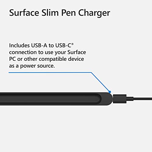 Microsoft Surface Slim Pen Charger - Matte Black