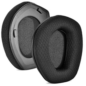 defean rs165 175 185 195 upgrade quality ear pads replacement ear cushion foam compatible with sennheiser hdr rs165,rs175, rs185,rs195 rf wireless headphone,added thicknes(breathable fabric)