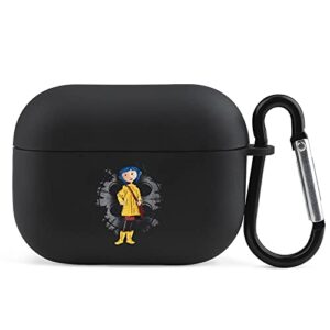 cartoon anime compatible with airpods pro case cover full protective shockproof keychain headphone skin accessories for men women wireless charging