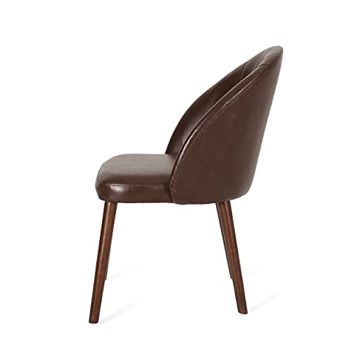 Cullimore Channel Stitch Dining Chairs - Dark Brown/Espresso (Set of 2)