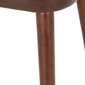 Cullimore Channel Stitch Dining Chairs - Dark Brown/Espresso (Set of 2)