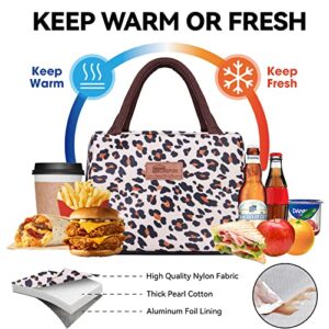 HOMESPON Lunch Bag Insulated Tote Bag Lunch Box Resuable Cooler Bag Lunch Container Waterproof Lunch Holder for Women/Men