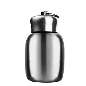 7oz/200ml small mini vacuum insulated water bottle portable leakproof travel mug stainless steel cold and hot thermal flask for kids children women school office lunch coffee milk tea (original color)
