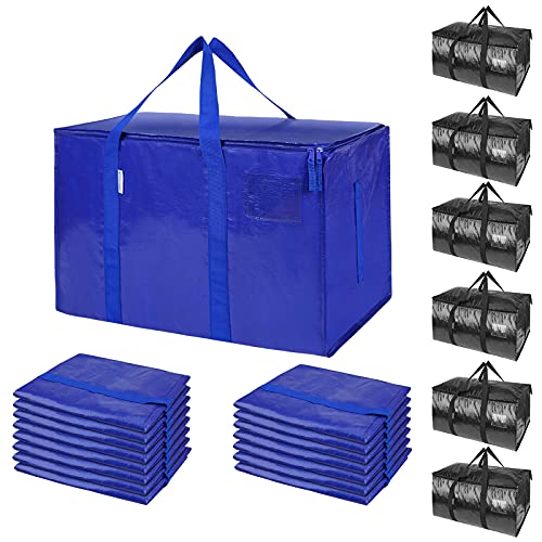 16 Pack Extra Large Moving Bags+6-Pack Oversized Moving Bags