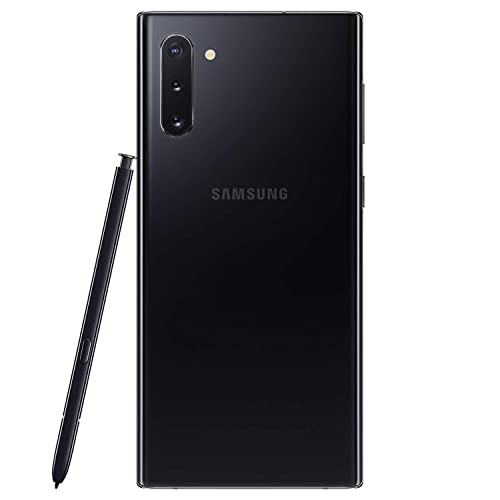 (Refurbished) Samsung Galaxy Note 10, 256GB, Aura Black - Fully Unlocked (Renewed)