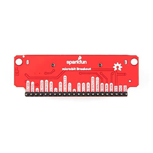 SparkFun Qwiic Compatible with Micro:bit Breakout (with Headers)- Expands The Capabilities Compatible with Micro:bit- Fits Edge Connector- Broken Out 21 GPIO pins to Mail headers- 2X Qwiic Connectors