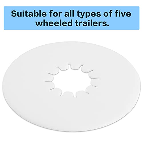 Usamate Fifth Wheel Lube Plate - 10 Inch Lube Plate Keep The Hook and Kingpin Clean