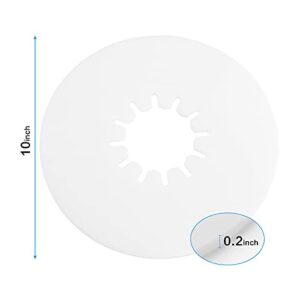 Usamate Fifth Wheel Lube Plate - 10 Inch Lube Plate Keep The Hook and Kingpin Clean