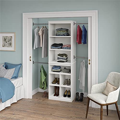 Ameriwood Home SystemBuild Rochon Closet Storage System in White