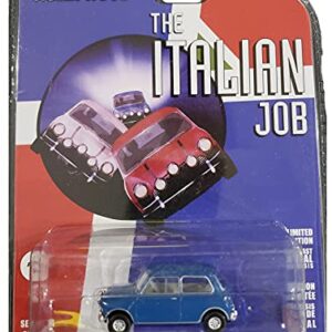 Collectibles Greenlight 44880-A Hollywood Series 28 - The Italian Job - 1967 Mini S 1275 MkI - Blue1/64 Scale