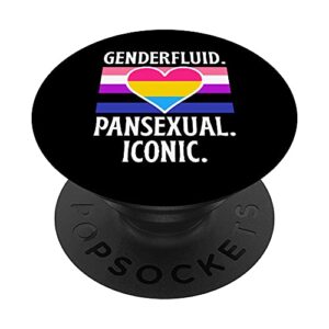 genderfluid pansexual iconic pride flag genderqueer queer popsockets swappable popgrip