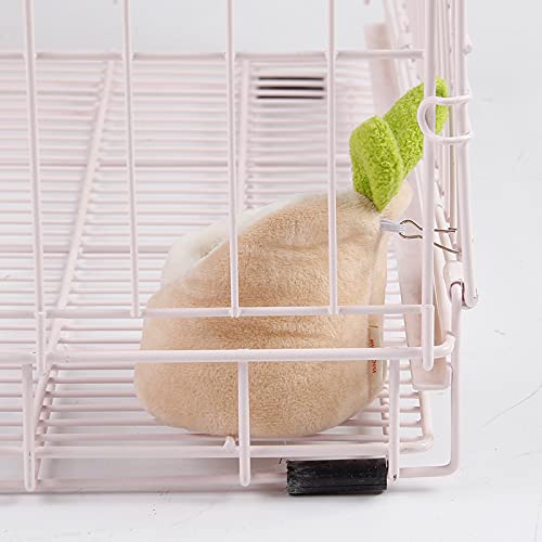 ABLAZEZAI Hamsters Bed House Cage Supplies Accessories for Sugar Glider (Blue)