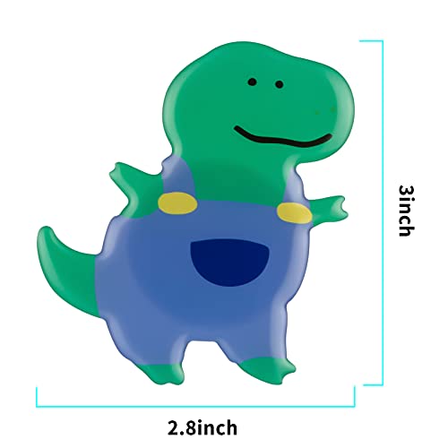 NC Phone Grip Handle Finger Clip Holder Grip Bracket Support Cute 3D Cartoon T-rex Dinosaur Design Anime Animal Smartphone Expandable Adjustable Stand
