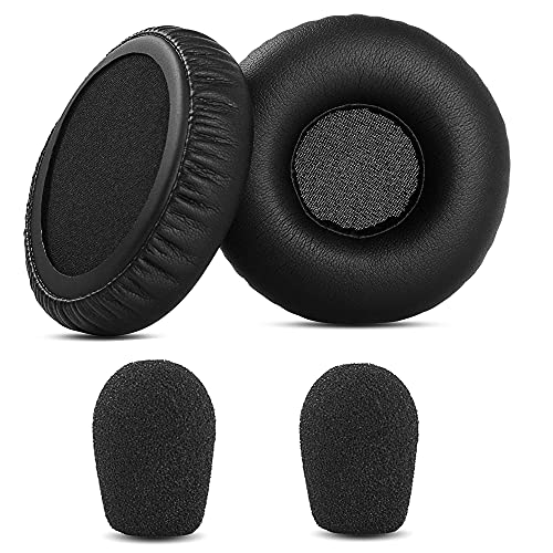 YunYiYi Upgrade Earpads Ear Cushion Compatible with Jabra PRO 9400BS PRO 9400 PRO 9450 PRO 9460 PRO 9465 PRO 9470 Mono Wireless Headset Pillow Covers