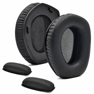 ear pads replacement earpads headband cushion pads for sennheiser hdr rs165 rs175 hdr165 hdr175 headphones (ear pads + headband pads)