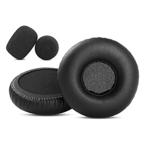 yuiyiyi replacement earpads ear cushion compatible with jabra uc voice 550 ms/mono headset pillow covers