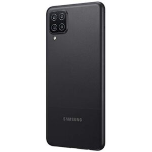 Samsung Galaxy A12 (32GB, 3GB) 6.5" HD+, Quad Camera, 5000mAh Battery, Global 4G Volte (AT&T Unlocked for T-Mobile, Verizon, Metro) A125U (Black) (Renewed)