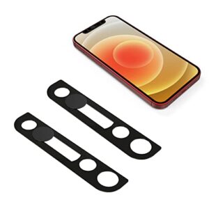 phone front camera cover,webcam cover compatible for iphone x/xs/xr/xs max, iphone 11/11 pro/11 pro max,iphone 12/12 mini /12pro /12pro max,protect privacy and security,not affect face id(black)