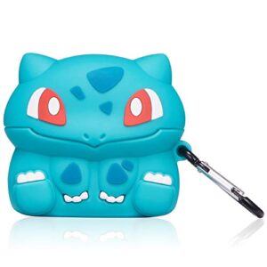 jowhep for airpod pro 2019/pro 2 gen 2022 case for airpods pro cover air pods pro cases silicone cartoon funny fashion kawaii cute fun design fidget shell for girls boys friends girly (frog seed)
