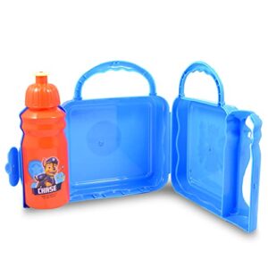 Nick Shop Paw Patrol Lunch Box For Boys, Kids Bundle - Paw Patrol Lunch Box And Water Bottle Set Featuring Chase, Marshall, And More With Pop Up Stickers And More (Paw Patrol School Supplies)