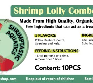 Shrimptastic Aquatics Shrimp Lolly Combo Pack
