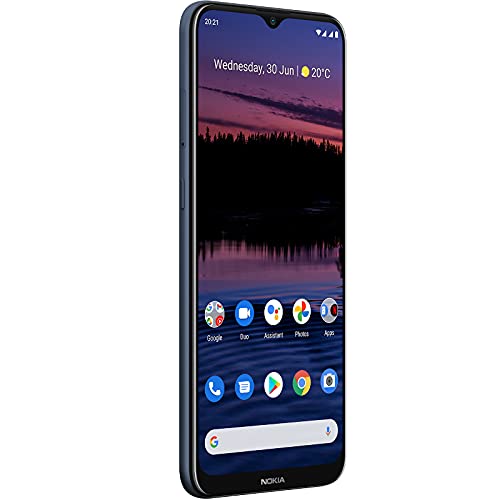 Nokia G20 TA-1365 Dual 128GB 4GB RAM Factory Unlocked (GSM Only | No CDMA - not Compatible with Verizon/Sprint) International Version – Night Dark Blue