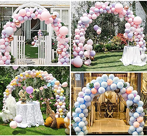Adjustable Balloon Arch kit with Base, 9Ft Tall &10Ft Wide Adjustable Balloon Arch Stand Party Backdrop Decoration Tool for Wedding Birthday Baby Shower Halloween Christmas Party