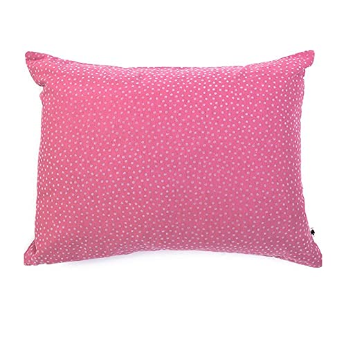 Kate Spade New York KSNY Poolside DOT Pillow Decorative Pillow, 15 X 20 INCHES, Ruffled Pansy