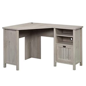 Sauder Costa Corner Computer Desk in Chalked Chestnut, Chalked Chestnut Finish